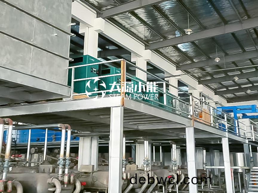 江蘇(su)某(mou)紡(fang)織(zhi)印染廠安(an)裝(zhuang)蒸汽能(neng)5臺(tái)